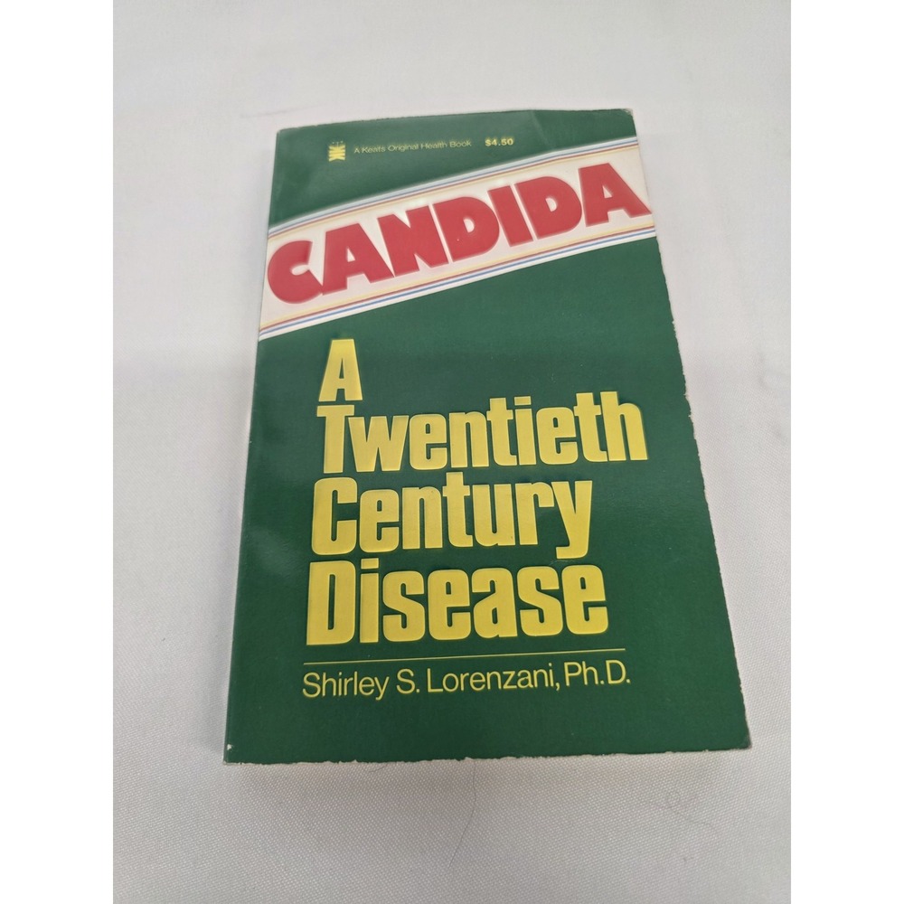 Candida A Twentieth Century Disease 1986 Shirley Lorenzani Paperback Health Book
